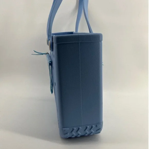 Bogg Bag Baby Tote Light Carolina on my Mind Blue Waterproof Washable Beach Bag - Picture 4 of 8